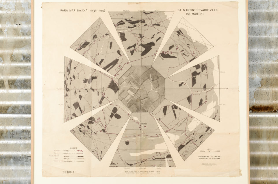 Para map de Saint-Martin-de-Varreville