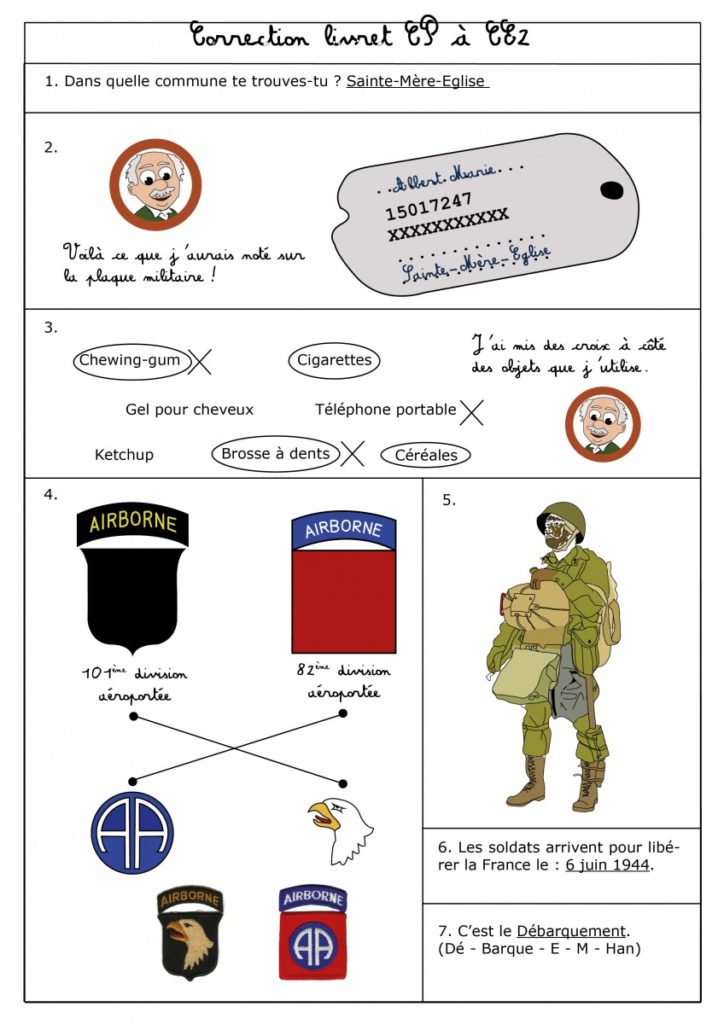 Livret de correction CP-CE2